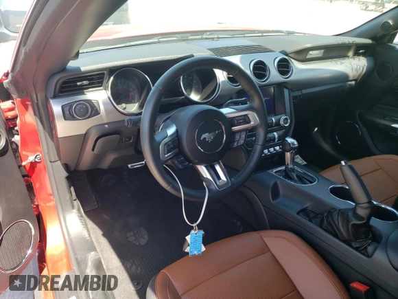 2022 Ford Mustang EcoBoost with VIN 1FATP8UH7N5126718, listed as a Copart auction lot 48011723 with 1,407 mi miles and . Bid and sale history available at DreamBid. Image 8.