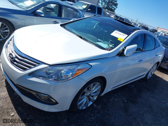 2016 Hyundai Azera Limited with VIN KMHFH4JG0GA508622, listed as a IAAI auction lot 41598287 with 69,013 mi miles. Bid and sale history available at carsss.com. Image 17.