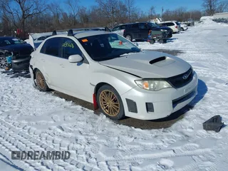 2013 Subaru Impreza Sedan WRX WRX with VIN JF1GV7E60DG033721, listed as a IAAI auction lot 41315608 with 117,694 mi miles. Bid and sale history available at carsss.com. Image 1.