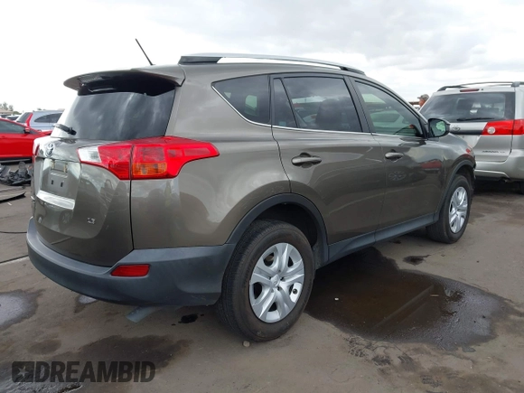 2013 Toyota RAV4 LE with VIN JTMZFREV4D5016368, listed as a IAAI auction lot 42211849 with 67,490 mi miles and . Bid and sale history available at carsss.com. Image 4.