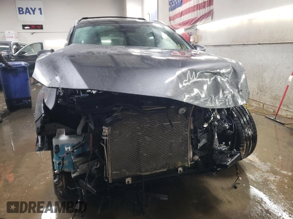 2020 Mazda CX-9 Grand Touring with VIN JM3TCBDY1L0405358, listed as a Copart auction lot 41918455 with 45,349 mi miles and Salvage Title. Bid and sale history available at carsss.com. Image 5.