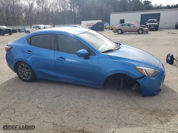 2019 Toyota Yaris Sedan L with VIN 3MYDLBYV5KY511895, listed as a Copart auction lot 48229085 with 150,307 mi miles and Salvage Title. Bid and sale history available at carsss.com. Image 4.