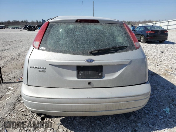 2007 Ford Focus S with VIN 1FAHP37N77W342091, listed as a Copart auction lot 48664305 with 120,661 mi miles and Salvage Title. Bid and sale history available at carsss.com. Image 6.
