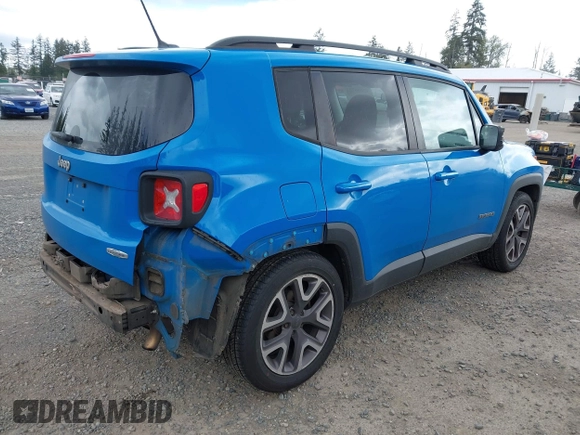 2015 Jeep Renegade Latitude with VIN ZACCJABT4FPC09722, listed as a IAAI auction lot 42056727 with 234,084 mi miles and . Bid and sale history available at DreamBid. Image 4.