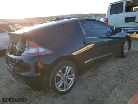 2011 Honda CR-Z with VIN JHMZF1C44BS013303, listed as a Copart auction lot 46244855 with 205,924 mi miles and Salvage Title. Bid and sale history available at carsss.com. Image 3.