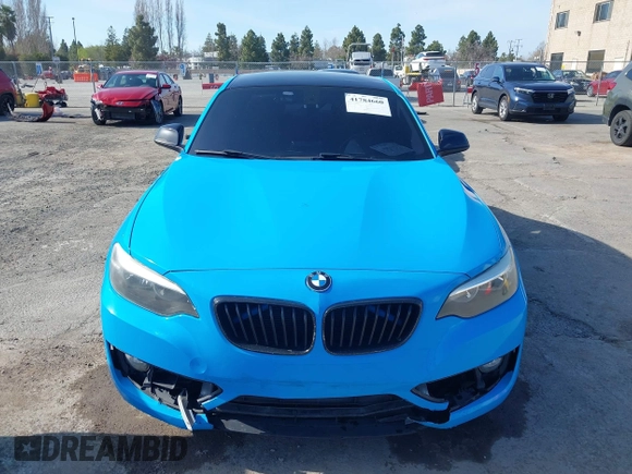 2016 BMW 2 Series 228i with VIN WBA1F9C58GV545467, listed as a IAAI auction lot 41784660 with 163,389 mi miles and . Bid and sale history available at DreamBid. Image 12.