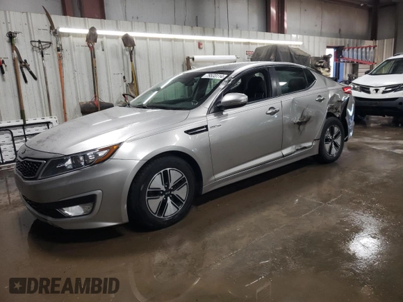 2013 Kia Optima Hybrid LX with VIN KNAGM4AD6D5060446, listed as a Copart auction lot 79533114 with 109,865 mi miles and Salvage Title. Bid and sale history available at carsss.com. Image 1.