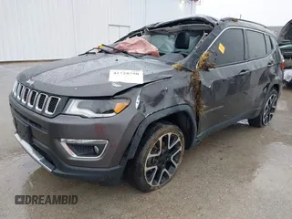 2018 Jeep Compass Limited with VIN 3C4NJDCB4JT115647, listed as a IAAI auction lot 41728750 with 127,290 mi miles and . Bid and sale history available at carsss.com. Image 18.