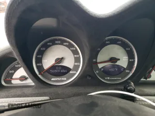 2005 Mercedes-Benz SL 55 AMG with VIN WDBSK74F85F101459, listed as a Copart auction lot 75136414 with 56,809 mi miles and Non repairable. Bid and sale history available at DreamBid. Image 9.