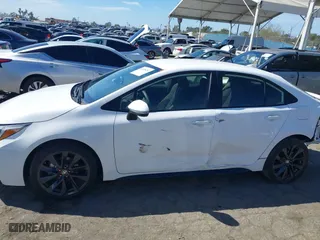 2024 Toyota Corolla Hybrid LE with VIN JTDBCMFE9RJ022063, listed as a IAAI auction lot 41695257 with 21,960 mi miles. Bid and sale history available at carsss.com. Image 15.
