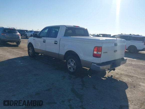 2005 Ford F-150 XLT with VIN 1FTPW12585FA54825, listed as a IAAI auction lot 41662210 with 288,819 mi miles. Bid and sale history available at carsss.com. Image 3.