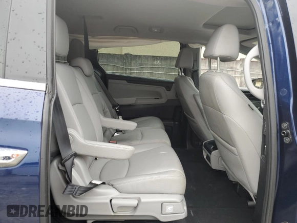 2023 Honda Odyssey EX-L with VIN 5FNRL6H69PB006143, listed as a Copart auction lot 46552245 with 30,674 mi miles and Salvage Title. Bid and sale history available at carsss.com. Image 11.