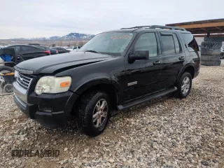 2008 Ford Explorer XLT with VIN 1FMEU63E68UB35150, listed as a Copart auction lot 43367725 with 190,404 mi miles and Salvage Title. Bid and sale history available at carsss.com. Image 1.