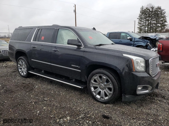 2016 GMC Yukon XL Denali with VIN 1GKS2HKJ3GR378413, listed as a Copart auction lot 86981944 with 0 mi miles and Salvage Title. Bid and sale history available at carsss.com. Image 4.