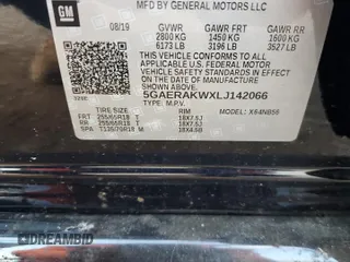2020 Buick Enclave Preferred with VIN 5GAERAKWXLJ142066, listed as a Copart auction lot 48381514 with 48,892 mi miles and Salvage Title. Bid and sale history available at DreamBid. Image 15.