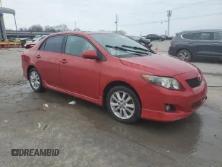 2010 Toyota Corolla with VIN 1NXBU4EE9AZ370913, listed as a Copart auction lot 45695665 with Not provided miles and Salvage title. Bid and sale history available at DreamBid. Image 4.