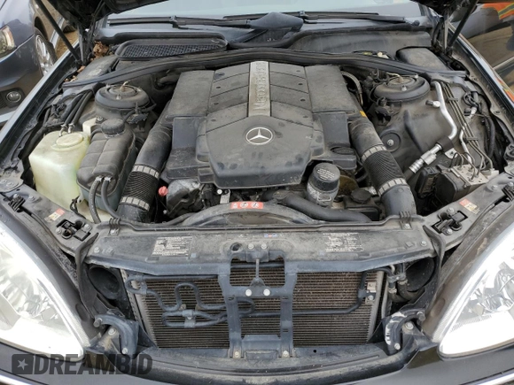 2005 Mercedes-Benz S-Class 4.3L with VIN WDBNG83J95A434518, listed as a Copart auction lot 48342505 with 0 mi miles and Salvage Title. Bid and sale history available at carsss.com. Image 12.