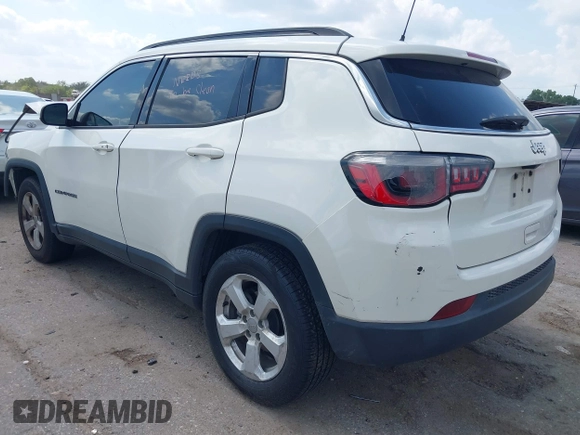 2018 Jeep Compass Altitude with VIN 3C4NJCBB1JT151808, listed as a IAAI auction lot 42402585 with 145,422 mi miles and . Bid and sale history available at DreamBid. Image 3.