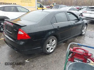 2012 Ford Fusion SPORT with VIN 3FAHP0KC0CR176529, listed as a IAAI auction lot 40971678 with 164,121 mi miles. Bid and sale history available at carsss.com. Image 4.