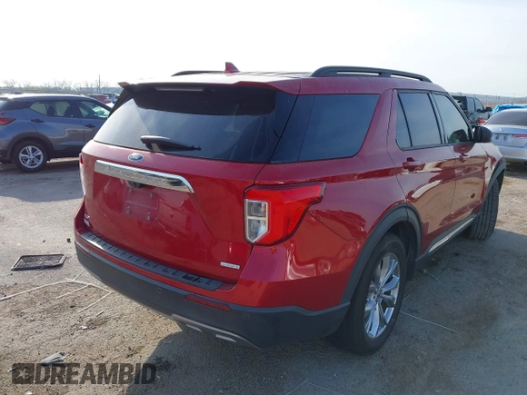 2020 Ford Explorer XLT z VIN 1FMSK7DH5LGB03854, wystawiony jako IAAI lot #41894379 z przebiegiem 53 657 mil mil oraz . Historia ofert i sprzedaży dostępna na DreamBid. Obrazek 4.