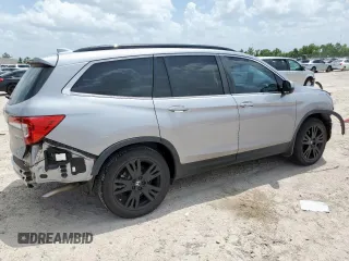 2021 Honda Pilot Special Edition with VIN 5FNYF5H20MB035682, listed as a Copart auction lot 61264095 with 39,722 mi miles and Salvage title. Bid and sale history available at DreamBid. Image 3.
