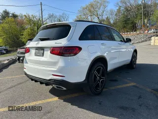 2020 Mercedes-Benz GLC with VIN W1N0G8EB1LF810137, listed as a Copart auction lot 55210535 with 91,054 mi miles and Clean Title. Bid and sale history available at carsss.com. Image 4.