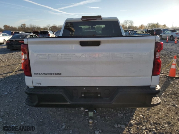 2021 Chevrolet Silverado 1500 Work Truck with VIN 1GCRYAEH3MZ113656, listed as a Copart auction lot 77392064 with 23,926 mi miles and Salvage Title. Bid and sale history available at carsss.com. Image 6.