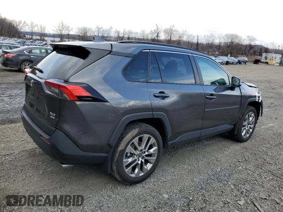 2023 Toyota RAV4 XLE Premium with VIN 2T3A1RFV5PC359487, listed as a Copart auction lot 50892255 with 26,714 mi miles and Salvage Title. Bid and sale history available at carsss.com. Image 3.