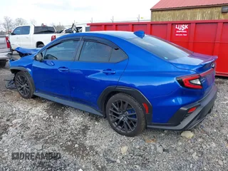 2023 Subaru WRX Premium with VIN JF1VBAF63P9803317, listed as a IAAI auction lot 41922552 with 21,952 mi miles and . Bid and sale history available at DreamBid. Image 3.