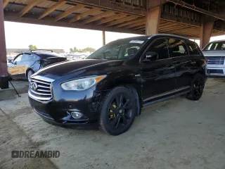 2014 Infiniti QX60 Hybrid with VIN 5N1CL0MN0EC514037, listed as a Copart auction lot 85060214 with 153,633 mi miles and Salvage Title. Bid and sale history available at DreamBid. Image 1.