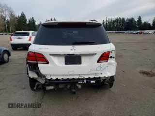 2016 Mercedes-Benz M 63 AMG with VIN 4JGDA7EBXGA758087, listed as a Copart auction lot 89385065 with 81,705 mi miles and Salvage Title. Bid and sale history available at carsss.com. Image 6.