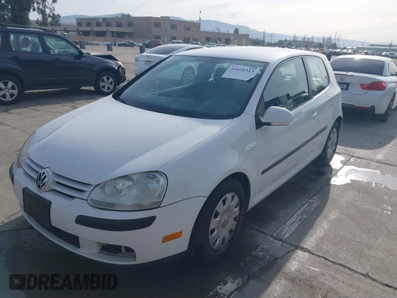 2009 Volkswagen Rabbit S with VIN WVWBB71K09W101853, listed as a IAAI auction lot 41658313 with 83,221 mi miles and . Bid and sale history available at DreamBid. Image 6.