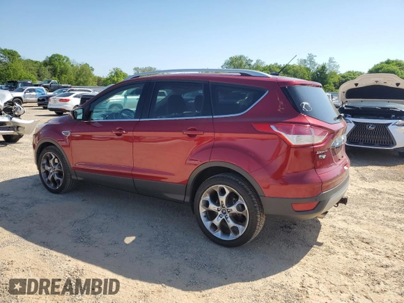 2015 Ford Escape Titanium with VIN 1FMCU0J99FUB10833, listed as a Copart auction lot 52291855 with 119,666 mi miles and Salvage Title. Bid and sale history available at DreamBid. Image 2.