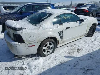 2004 Ford Mustang Standard with VIN 1FAFP40404F104660, listed as a IAAI auction lot 41602400 with 165,992 mi miles. Bid and sale history available at carsss.com. Image 4.