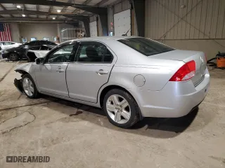 2010 Mercury Milan with VIN 3MEHM0HA9AR613268, listed as a Copart auction lot 52582055 with 26,587 mi miles and Salvage Title. Bid and sale history available at carsss.com. Image 2.