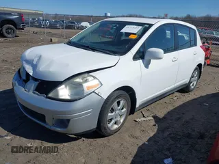 2008 Nissan Versa 1.8 S with VIN 3N1BC13E08L358648, listed as a IAAI auction lot 41773227 with 149,887 mi miles. Bid and sale history available at carsss.com. Image 19.