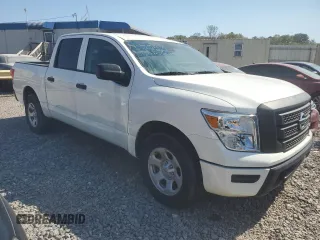 2022 Nissan Titan SV with VIN 1N6AA1EEXNN106670, listed as a Copart auction lot 75882384 with 16,441 mi miles and Clean title. Bid and sale history available at DreamBid. Image 4.