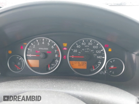 2008 Nissan Pathfinder S with VIN 5N1AR18B58C666024, listed as a IAAI auction lot 42221754 with 113,761 mi miles and . Bid and sale history available at DreamBid. Image 7.