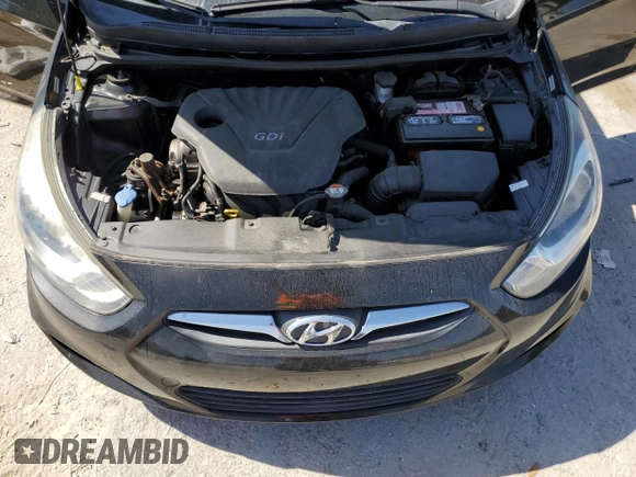 2013 Hyundai Accent GLS with VIN KMHCU4AE4DU316336, listed as a Copart auction lot 53473585 with 139,140 mi miles and Salvage Title. Bid and sale history available at carsss.com. Image 11.