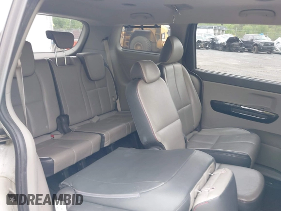 2015 Kia Sedona EX with VIN KNDMC5C14F6019067, listed as a IAAI auction lot 42045357 with 149,736 mi miles. Bid and sale history available at carsss.com. Image 8.