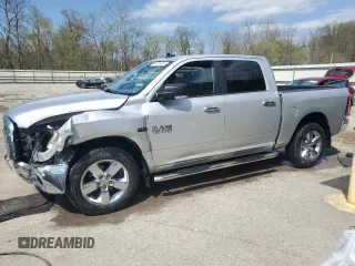 2017 Ram 1500 Big Horn with VIN 3C6RR7LT5HG533696, listed as a Copart auction lot 54144915 with 101,574 mi miles and Salvage Title. Bid and sale history available at carsss.com. Image 1.