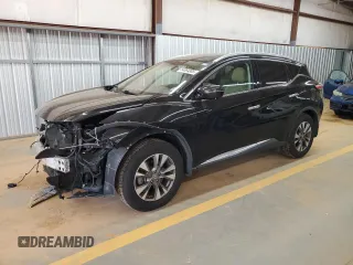 2016 Nissan Murano SL z VIN 5N1AZ2MH5GN105485, wystawiony jako Copart lot #54064805 z przebiegiem 93 525 mil mil oraz Szkoda całkowita • Salvage title. Historia ofert i sprzedaży dostępna na DreamBid. Obrazek 1.