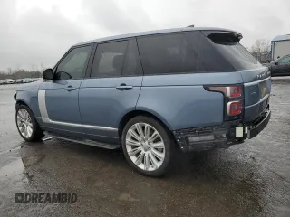 2018 Land Rover Range Rover HSE z VIN SALGS2SVXJA508865, wystawiony jako Copart lot #51896025 z przebiegiem 59 674 mil mil oraz Szkoda całkowita • Salvage title. Historia ofert i sprzedaży dostępna na DreamBid. Obrazek 2.