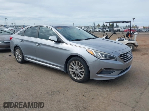 2015 Hyundai Sonata Limited with VIN 5NPE34AF3FH200664, listed as a IAAI auction lot 41870793 with 133,032 mi miles and . Bid and sale history available at DreamBid. Image 1.