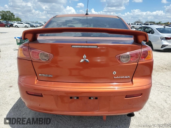 2009 Mitsubishi Lancer GTS with VIN JA3AU86W69U030952, listed as a Copart auction lot 69707254 with 137,109 mi miles and Salvage Title. Bid and sale history available at carsss.com. Image 6.