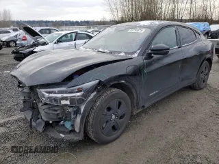 2022 Ford Mustang Mach-E California Route 1 with VIN 3FMTK2SU5NMA04399, listed as a Copart auction lot 43794875 with 42,683 mi miles and Salvage Title. Bid and sale history available at DreamBid. Image 1.
