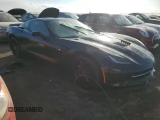 2015 Chevrolet Corvette 2LT with VIN 1G1YC2D7XF5100754, listed as a Copart auction lot 78390194 with 0 mi miles and Non Repairable. Bid and sale history available at carsss.com. Image 4.
