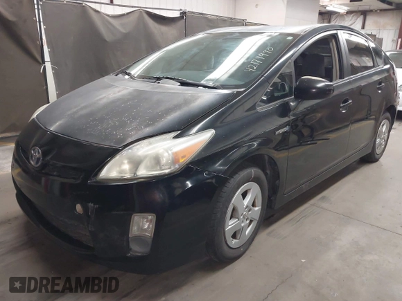 2010 Toyota Prius II with VIN JTDKN3DU7A0054180, listed as a IAAI auction lot 42174990 with 429,868 mi miles. Bid and sale history available at carsss.com. Image 2.