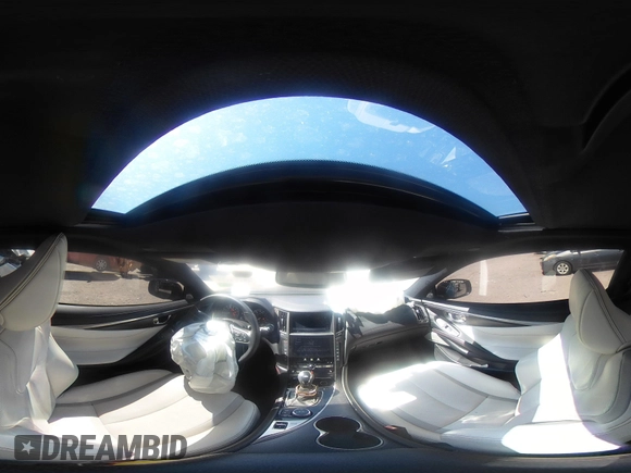 2022 Infiniti Q60 Red Sport 400 with VIN JN1FV7LL5NM680815, listed as a IAAI auction lot 42114128 with 15,584 mi miles and . Bid and sale history available at DreamBid. Image 18.