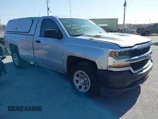 2017 Chevrolet Silverado 1500 LS with VIN 1GCNCNEH8HZ174026, listed as a IAAI auction lot 41753555 with 134,327 mi miles. Bid and sale history available at carsss.com. Image 1.